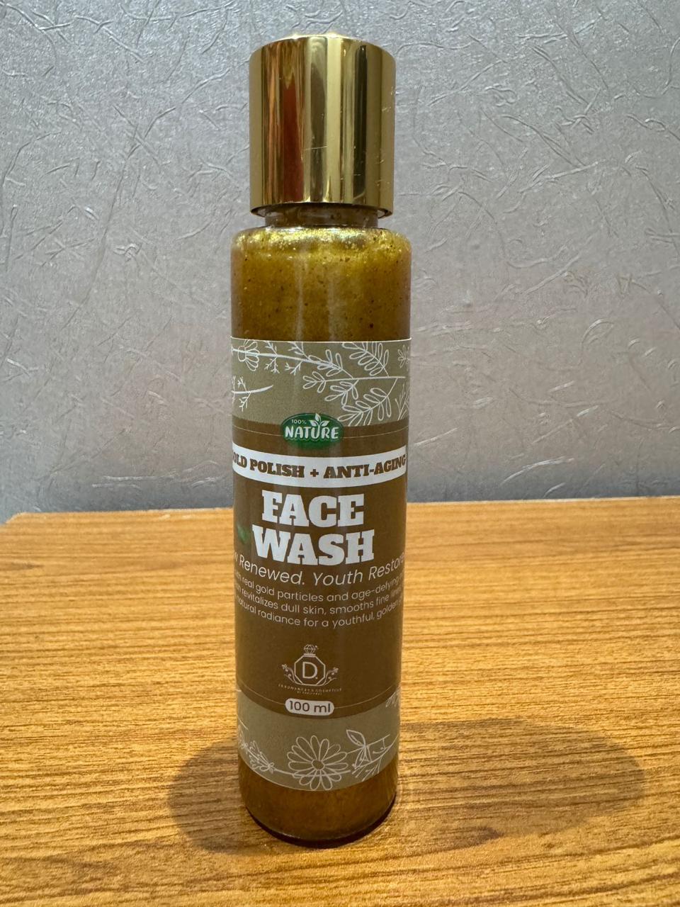 Gold polish + Anti Aging Face Wash - Image 3